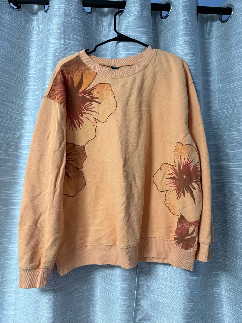 Wild Fable Peach Fleece Crewneck Sweatshirt